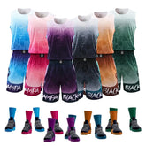QUICK DRY 100% Polyester Basketball Wear Wholesale T-shirt and Pants