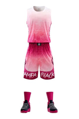 QUICK DRY 100% Polyester Basketball Wear Wholesale T-shirt and Pants