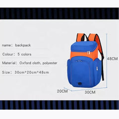 Wholesale Custom Logo Basketball Backpack Dry Wet Men Football Basketball Backpack Men
