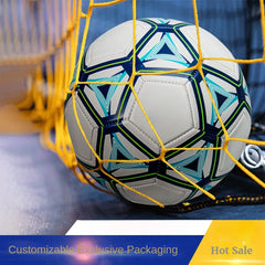 Custom Size 5 WorldCup Soccer Ball Wear-Resistant PVC with Explosion-Proof TPU for Adult & Youth Players