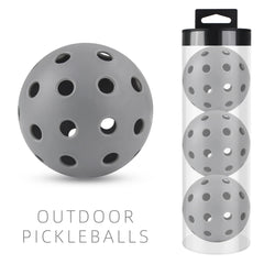 Custom Injection Molding 40 Holes Usapa Standard Outdoor Pickleball Balls for Training
