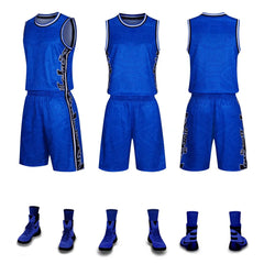 No Moq Custom Comfortable Sublimated Basketball Uniform