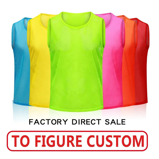 Wholesale Custom Cheap Soccer Training Pinnies Sports Bibs