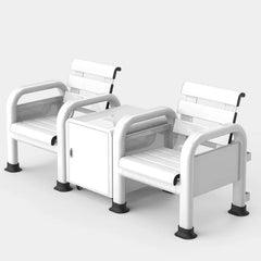 Factory Custom White Tennis Court Chair Tennis Court Benches Tennis Outdoor Equipment