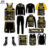 Custom Basketball Jersey Low MOQ Team Set Suit Basketball Wear Shirts and Shorts Basketball Uniforms