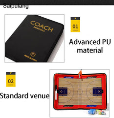 Basketball Magnetic Foldable Coaching Tactic Board