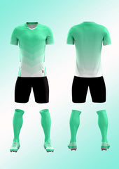 Wholesale Hot Sales Football Set Football Clothes Team Jersey American Football Wear 100% Polyester Men Soccer Sets in Any Color