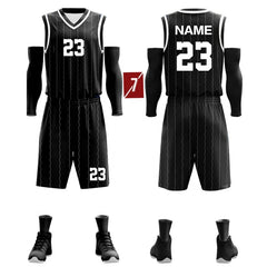Manufacturer Fully Sublimation Basketball Jersey and Shorts Custom