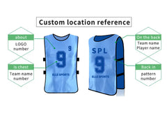 Cheap Custom Sports Mesh Pennies Basketball Football Scrimmage Training Vests Soccer Bibs