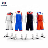 Factory Wholesale Custom Unisex Basketball Clothes Kit Low New Arrival Design Quick Dry Men Sublimation Basketball Jersey Custom