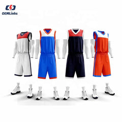 Factory Wholesale Custom Unisex Basketball Clothes Kit Low New Arrival Design Quick Dry Men Sublimation Basketball Jersey Custom