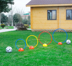 Soccer Agility Ring Fitness Training Circle Quick Loops Agility Circles