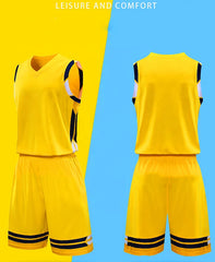 Woman's Color Yellow Sublimation Basketball Jersey Uniform Design