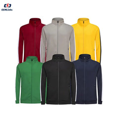 2024 Wholesale Custom logo Unisex Tracksuits Blank Soccer Track Uniforms Suits Casual Half-zip Jacket and Pants Me