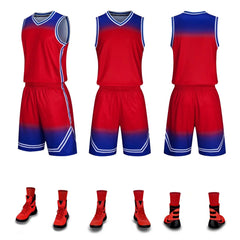 Sublimation Digital Printing Custom Basketball Jersey Uniform Design