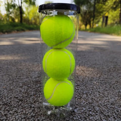 3pcs/roll Competition-level Tennis Balls 45% Wool Barrel Vacuum-Sealed Top-Level Training for Sport ITF-Certified 1.49m Rebounce