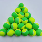Dual-Color High Elasticity Portable Tennis Balls Professional Training Amateur Match Use Adults Kids 2.5" 1.15m Entertainment