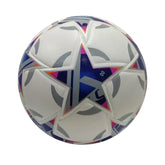 No.4 Youth Football School Teacher Recommended Training Soccer Ball PVC Leather Custom Logo Available Machine Sewn for Students