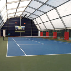 Factory Custom Covered Tennis Court Temporary Tennis Court Tent Tarpaulin Cover Tennis Court Tent Roof