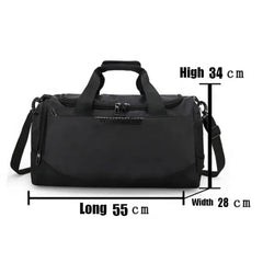 Wholesale Custom Large Fold Sport Gym Wet and Dry Bag Women Men Waterproof Shoe Duffel Travel Bag Duffle Bag