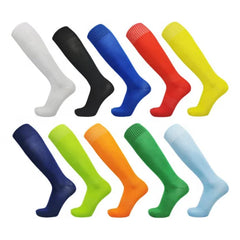 New Design Polyester Custom Non Slip Football Socks Custom logo Soccer Socks