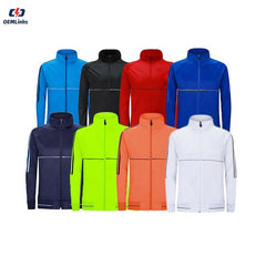 Custom Cheap Prices Long Sleeve Breathable Men Tracksuit Soccer Training Uniforms Football Club Soccer Zip Tracksuit