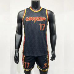 Custom Basketball Jersey Low MOQ Team Set Suit Basketball Wear Shirts and Shorts Basketball Uniforms