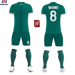 Customize High Quality Football Team Jersey Design Models Soccer Kit for Sale