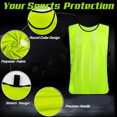 Hot Sale Wholesale Custom Cheap Custom Football Bibs Scrimmage Pinnies Soccer Training Pinnies Soccer Vest