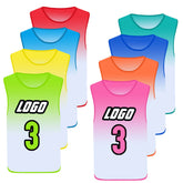 Wholesale College Sublimated Football/soccer Training Mesh Vests Soccer Bibs