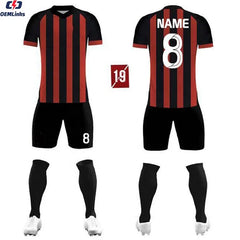 Customize High Quality Jersey Football Original 2023 Soccer Kit for Men 20 Set