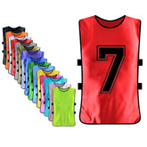 Custom Cheap Kids Adult Football Training Bib Vest for Football Team