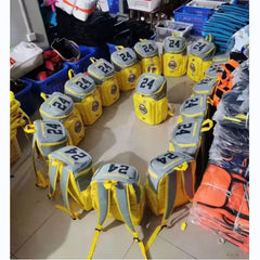 Custom New School Team Sport Volleyball Basketball Football Soccer Black Premium Backpack