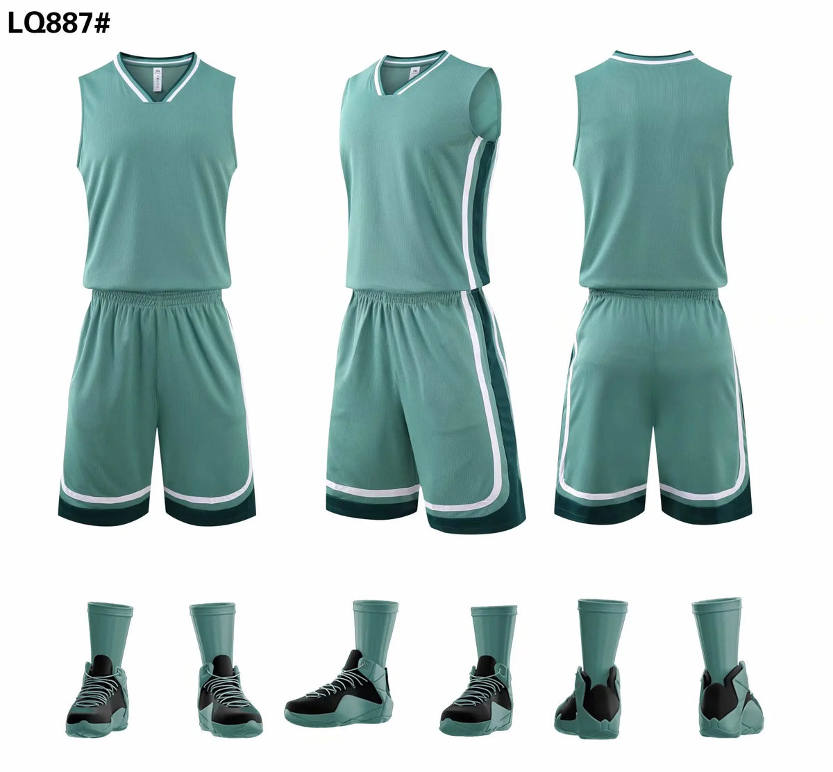 Custom Logo High Quality Basketball Uniform Men Basketball Jersey