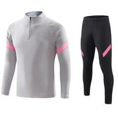 Customized Low MOQ Warm up Football Training Track Suits Men Sport Tracksuit Workout Wholesale Soccer Tracksuit