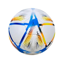 Wholesale European Cup Soccer Training Footballs WorldCup No.5 Suture Soft Leather PVC Material