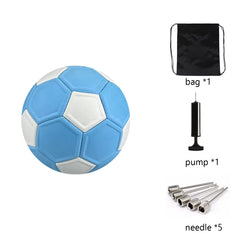 Light Weight EVA Machine Stitched Soccer Balls Curve Trajectory-Perfect Kids Training Sports Gifts Custom Logo Bulk Order