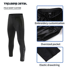 Custom  Workout Sport Tracksuit Autumn Winter Sportswear Football Jacket Jogger Pants Set