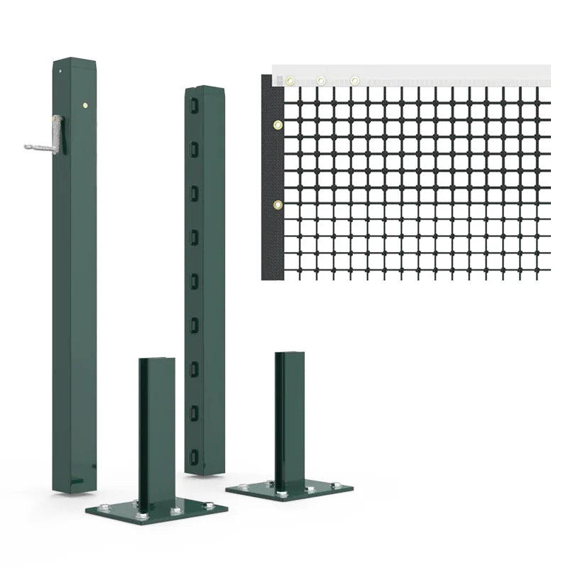 Factory Custom Tennis Court Net Professional Tennis Post Tennis Net System for Court