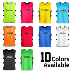 Hot Sale Wholesale Custom Cheap Custom Football Bibs Scrimmage Pinnies Soccer Training Pinnies Soccer Vest