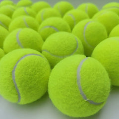 Professional Training Tennis Balls 2.5" Wool Velvet Cloth High-Grade Eco-Friendly Durable Excellent Elasticity Resistance Sports