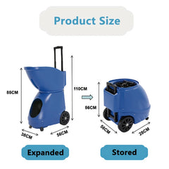 Portable Tennis Machine Tennis Ball Practice Machine Tennis Ball Toss Machine