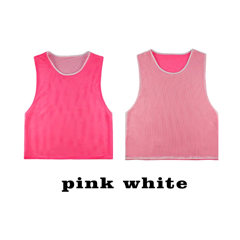 Factory Direct Sale Reversable Football Mesh Soccer Training Bibs