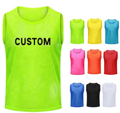 Factory Direct Sale Breathable Soccer Training Bibs Football Men Training Vest