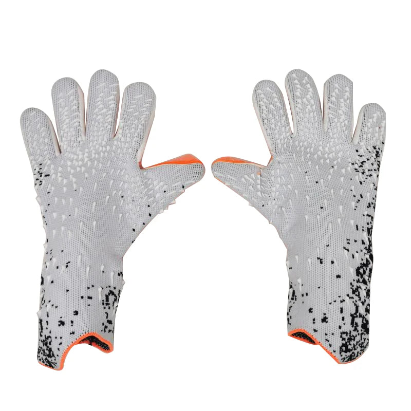 Custom Protective Professional Football Goalkeeper Gloves High Quality Latex Goalie Gloves Soccer Football Goalkeeper Gloves