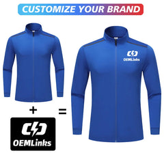 Unisex Quick Dry Full Zip Sport Training Set Custom OEM Soccer Tracksuit Jacket with Name Inscription Club Team Football Jacket