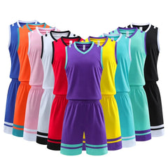 Customized Quick Dry Jersey Basketball Set Personalized Logo Custom Basketball Wear for Team