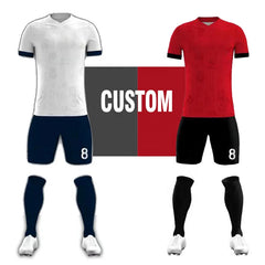 Comfortable Sublimation Custom  Soccer Jersey  Uniform Set Kit for Sale