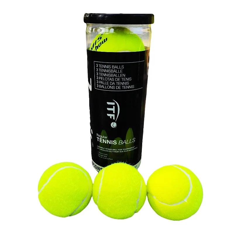 3pcs/roll Competition-level Tennis Balls 45% Wool Barrel Vacuum-Sealed Top-Level Training for Sport ITF-Certified 1.49m Rebounce
