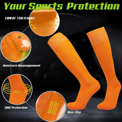 New Design Polyester Custom Non Slip Football Socks Custom logo Soccer Socks